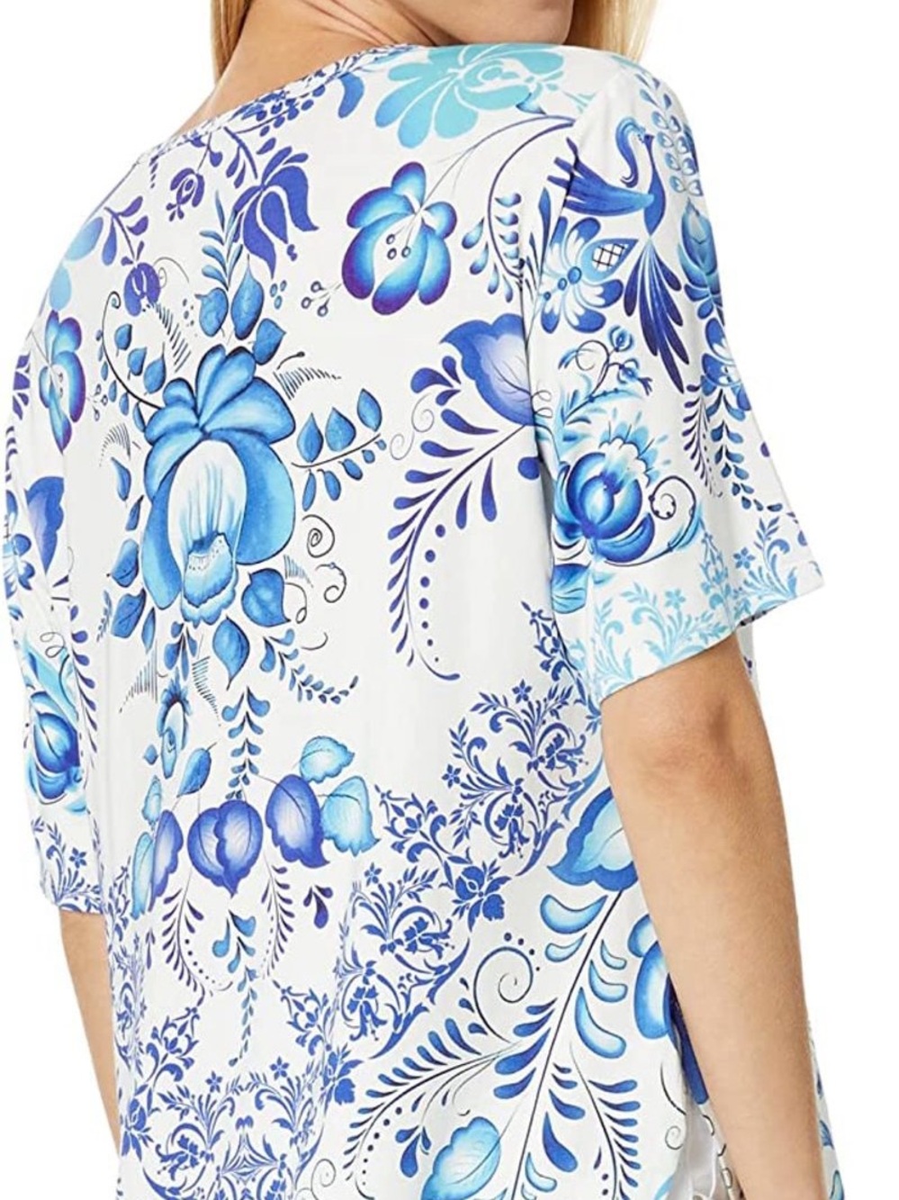 Johnny Was Janie Favorite Oversized Tee - Picture 2 of 9